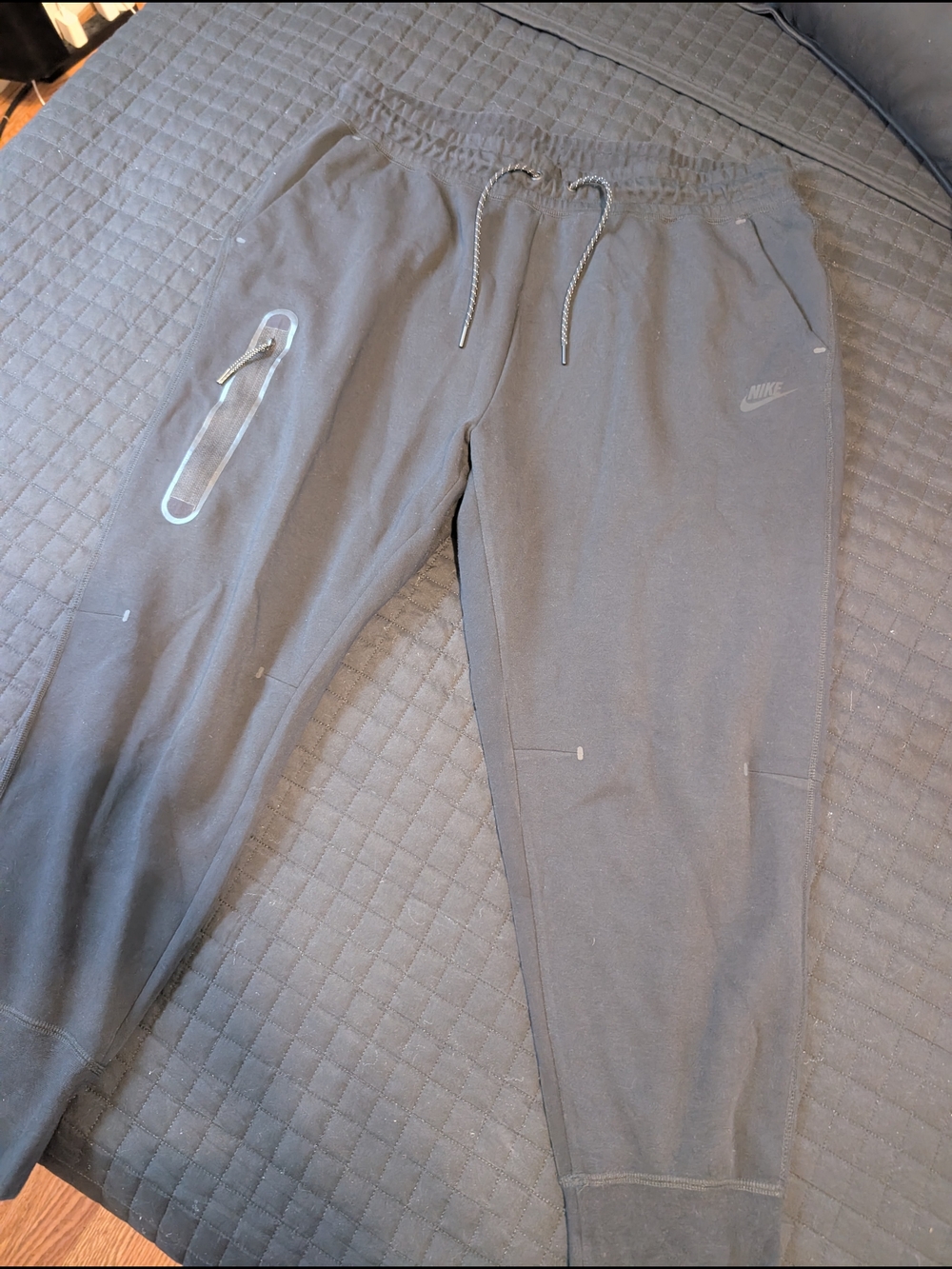 Nike Tech Black Reflective Jogger Sweatpants